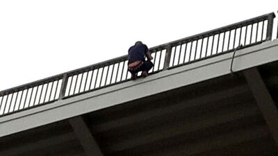 Osmangazi Köprüsü'nde intihar girişimi