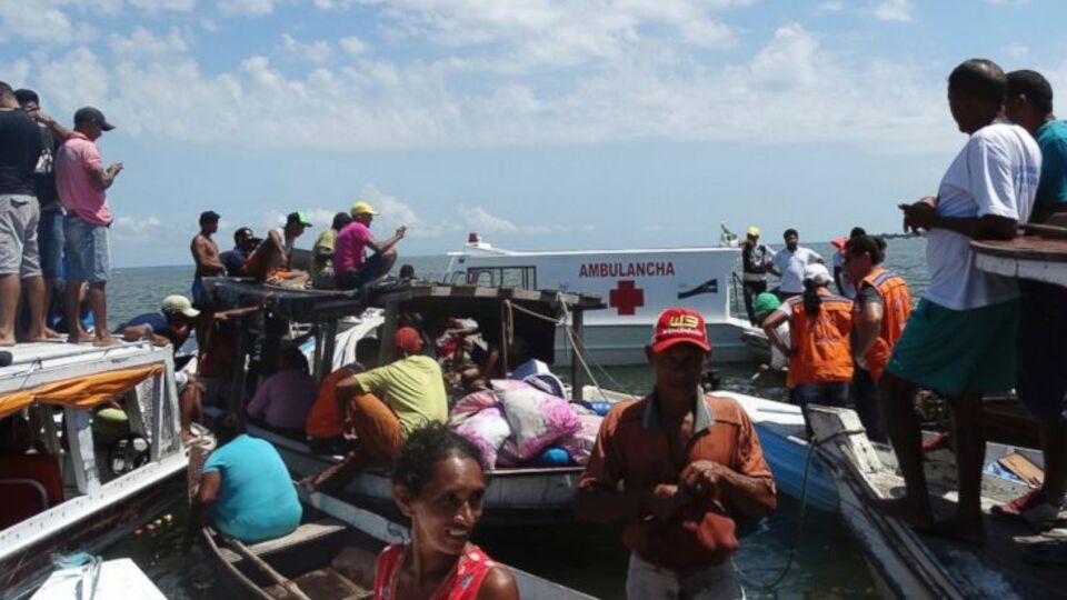 Brezilya'da tekne battı: 22 ölü