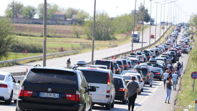 Dönüş yoğunluğu başladı