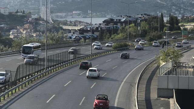 İstanbul'da yollar 'bayram' etti