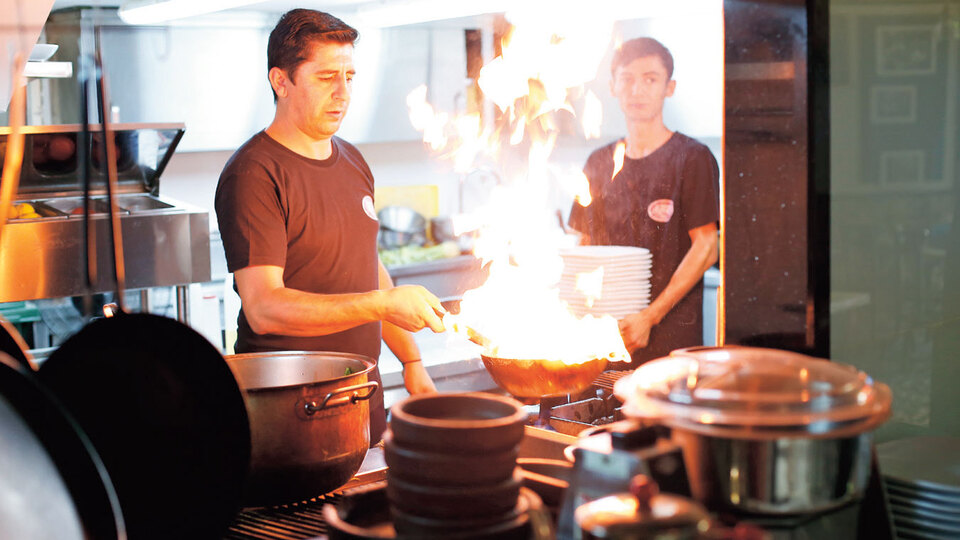 Bir restoranın kalbi mutfağında atar