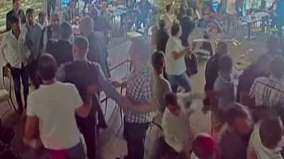 Adalet Sarayı'ndaki kavga ve cinayet anı kamerada!