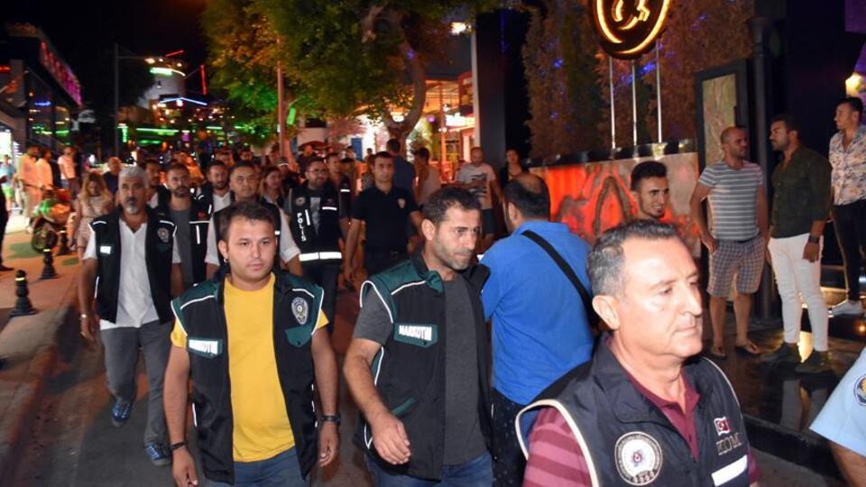 Bodrum'da huzur operasyonu