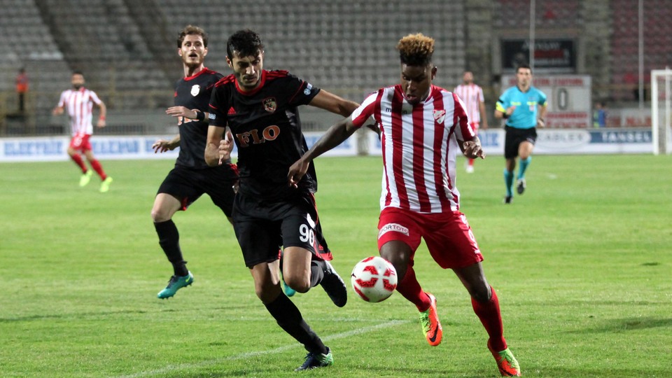 Gazişehir Gaziantep gole hasret!