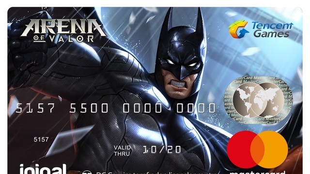 Tencent Games'e özel ödeme kartları