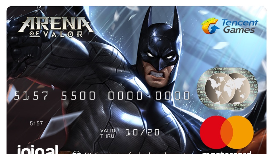 Tencent Games'e özel ödeme kartları