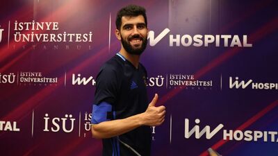 Luis Neto, sağlık kontrolünden geçirildi