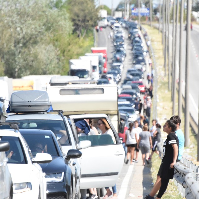 Günde 3 bin 500 araç çıkış yaptı