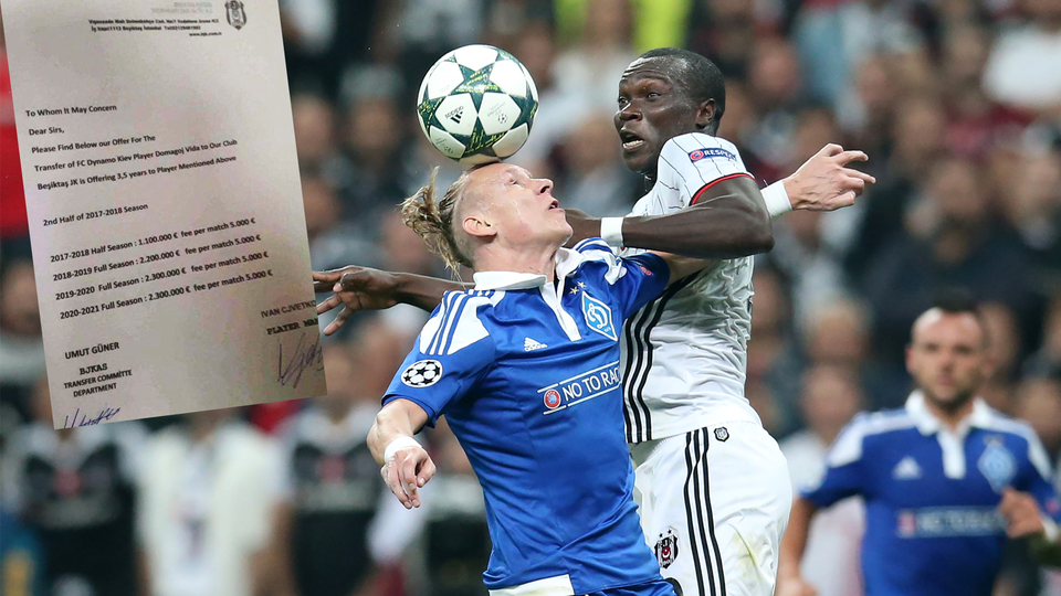 Vida'nın sözleşmesi sosyal medyaya düştü!