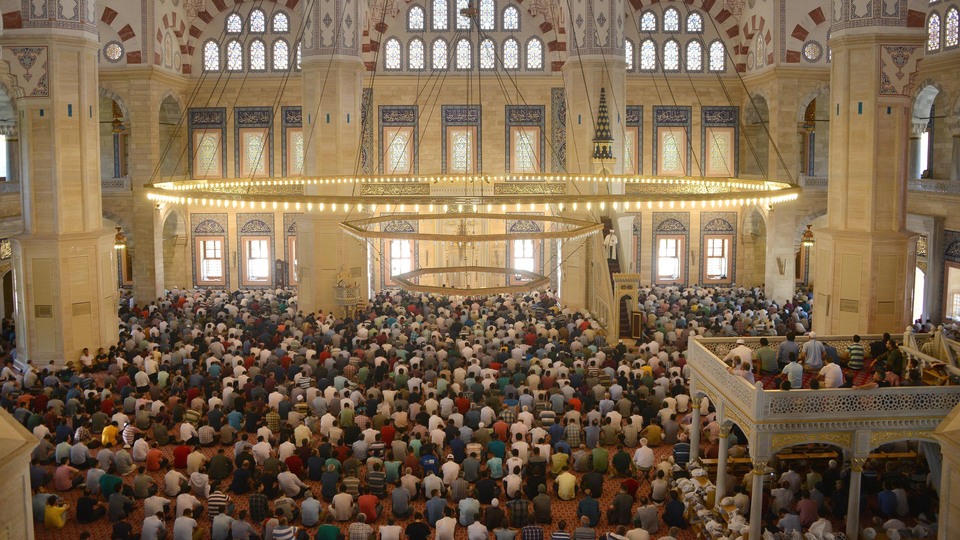 Türkiye'nin en büyük camisi bayram namazına hazır