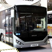 İlk elektrikli otobüs Türkiye'ye gönderildi