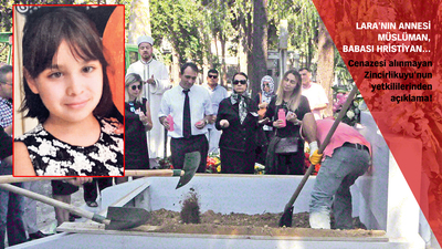 İslami usullere göre, Katolik Mezarlığı'na gömüldü!