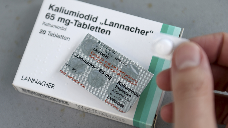 Almanya'da nükleere karşı iyot hapı dağıtıldı