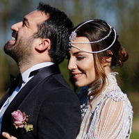 Ünlü çiftin mutlu günü