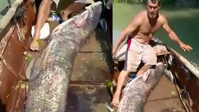 Adana'da sandalla yakaladı! "Guinness Rekorlar Kitabı'na gireceğiz"