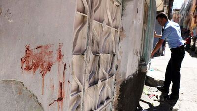 Duvardaki kan lekesi korkunç gerçeği ortaya çıkardı!