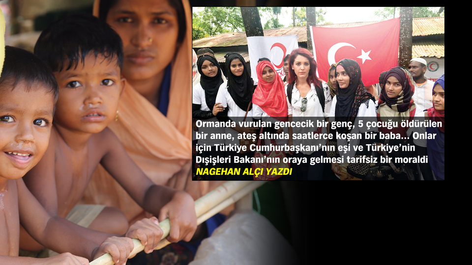 Katliamdan kaçanlarla ilk temas