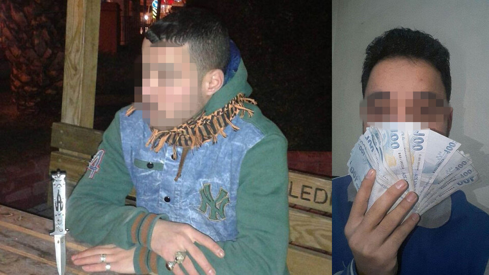 Çocukları bin TL'ye kiralayıp böyle poz vermişler!