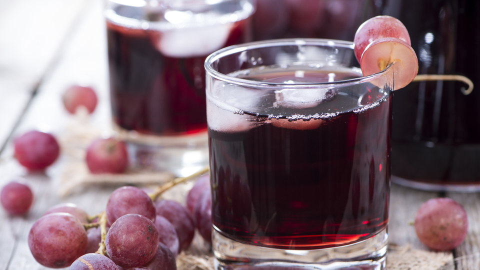 Üzüm suyunun mucizevi faydaları...