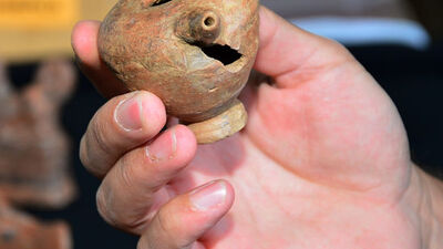 2 bin yıllık "biberon" bulundu