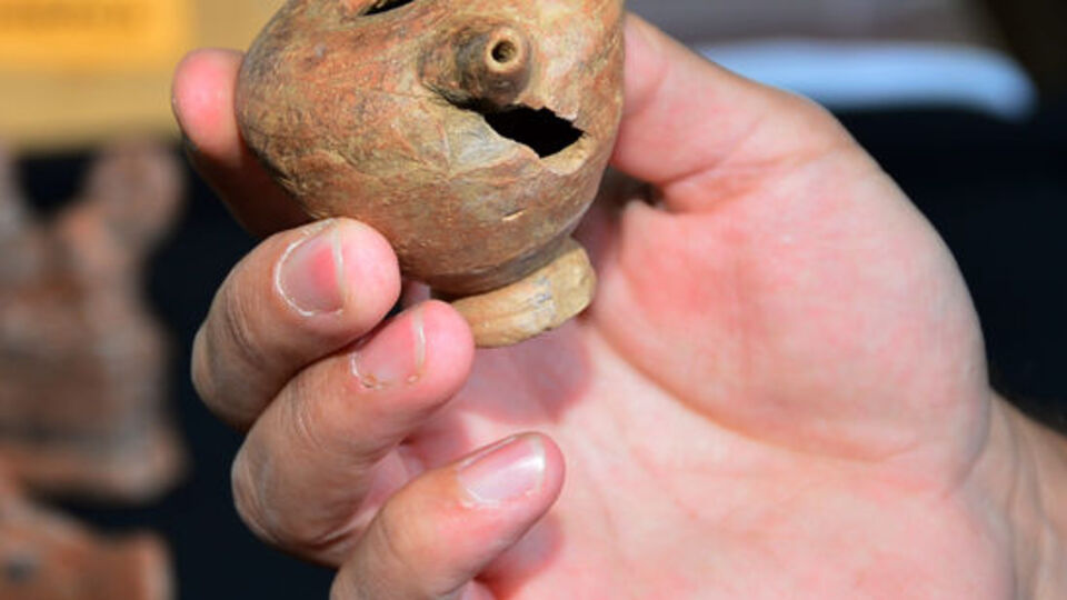 2 bin yıllık "biberon" bulundu