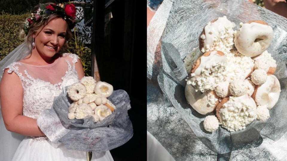 En lezzetli gelin buketi