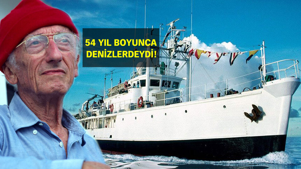 Kaptan Kusto'nun gemisi Yalova'da yandı!