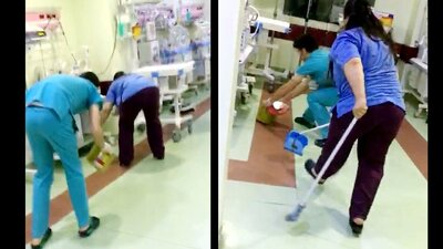 Yeni doğan servisindeki fare skandalına soruşturma!