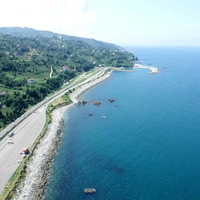 Temelini Erdoğan atmıştı! Denizin üzerine yapılıyor