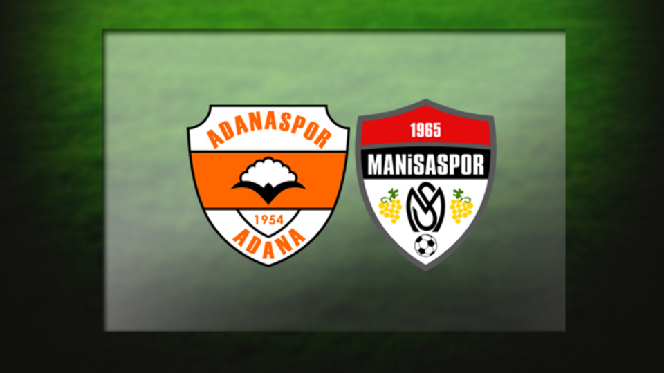 Adanaspor, Manisaspor'u ağırlıyor