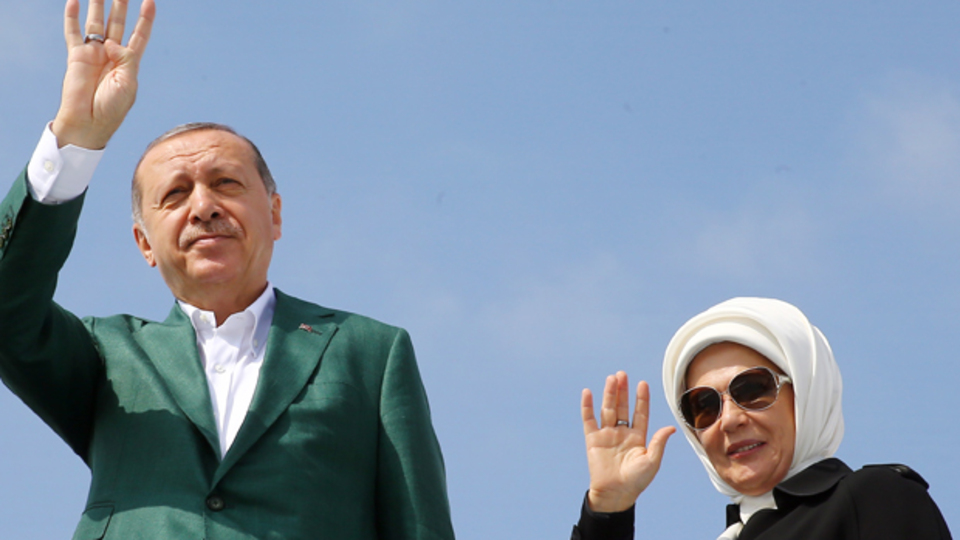 Cumhurbaşkanı Erdoğan ABD'de böyle karşılandı