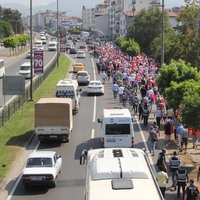 CHP'nin 'Fındık İçin Yürüyoruz' yürüyüşü başladı