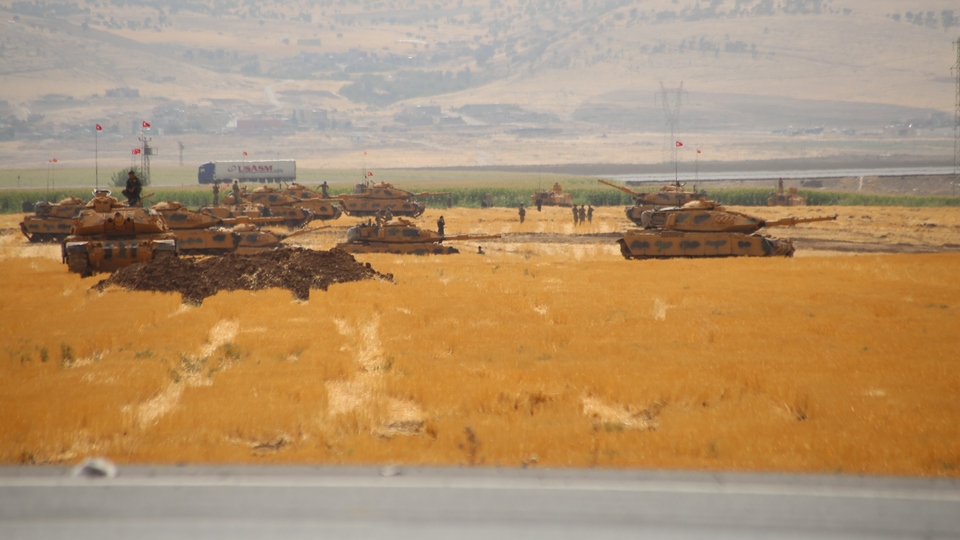 Irak sınırındaki tatbikatta 4. gün