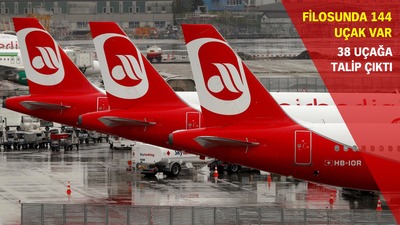 Gözler iflas eden firmanın uçaklarında!