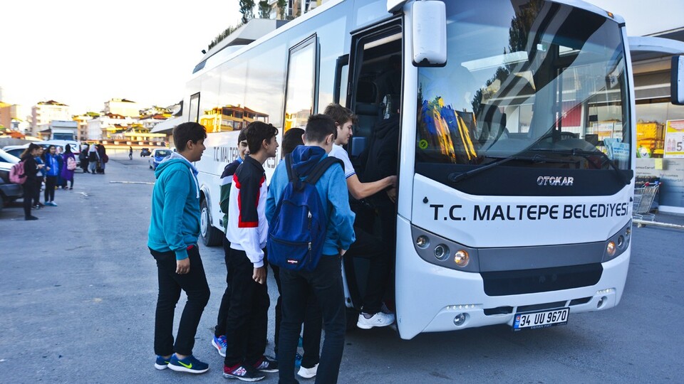 Maltepeli öğrencilere ücretsiz servis