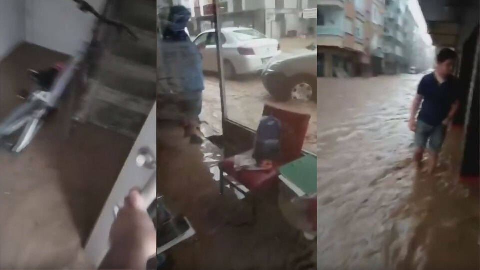 Yer: Artvin'in Arhavi ilçesi! Sadece 3 saatte bu hale geldi
