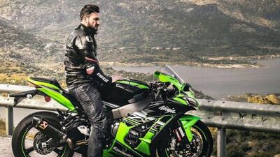 Motosiklet tutkununun feci sonu!