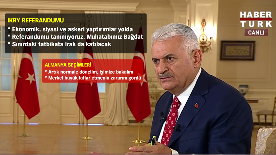 Başbakan Yıldırım: Savaşa girmiyoruz, tedbir alıyoruz