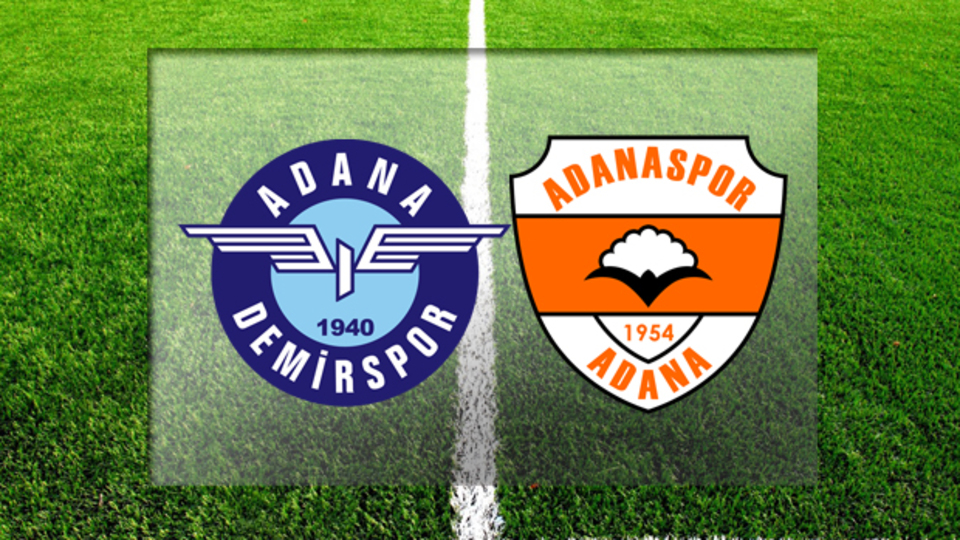 TFF 1. Lig kapanış maçında Adana derbisi