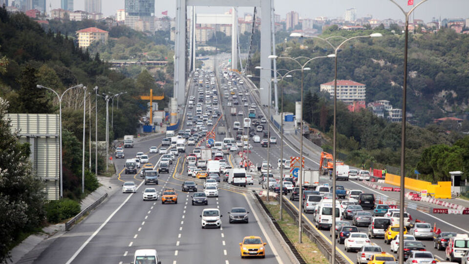 Fatih Sultan Mehmet Köprüsü trafik durumu