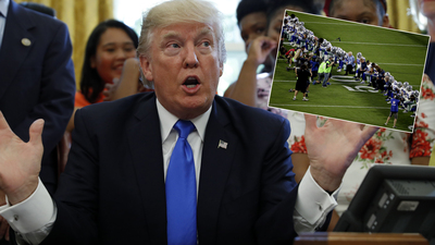 Trump ile sporcular birbirine girdi! ABD'de 'milli marş' tartışması büyüyor!