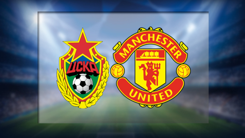 CSKA Moskova, Manchester United'ı ağırlıyor.