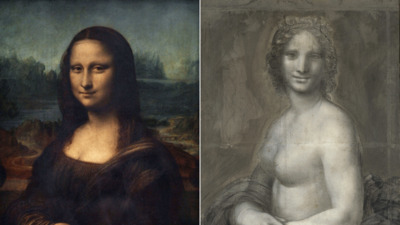 'Mona Lisa'nın nü taslağı' Fransa'da bulundu