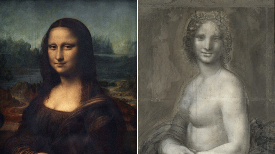 'Mona Lisa'nın nü taslağı' Fransa'da bulundu