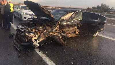 MHP Genel Başkan Yardımcısı Ruhsar Demirel kaza geçirdi