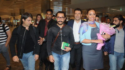 Bollywood'un ünlü yıldızı Aamir Khan, İstanbul'da!