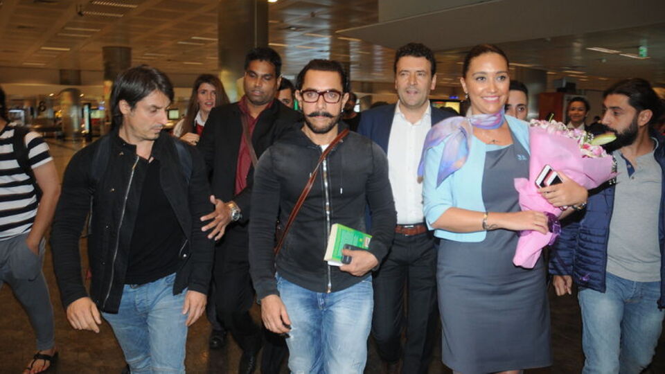 Bollywood'un ünlü yıldızı Aamir Khan, İstanbul'da!