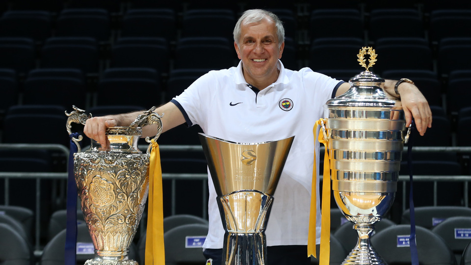 Obradovic 41. kez kupa sevinci yaşadı