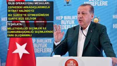 Erdoğan: Yeni bir Kobani istemiyoruz