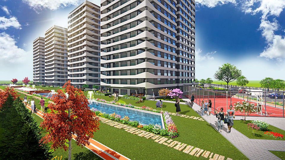 Lüks konutlar uygun fiyatlarla satışa sunuldu